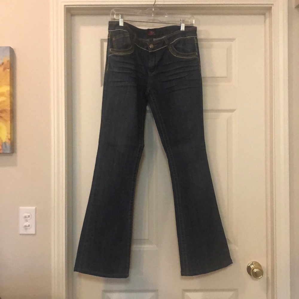 Bebe embroidered jeans